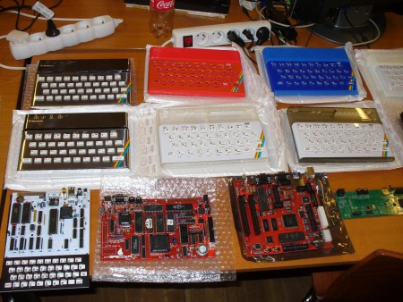 New ZX Spectrum clones and color cases