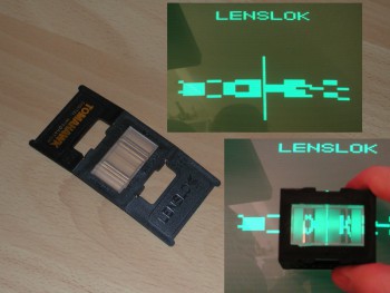 Lenslok demonstration